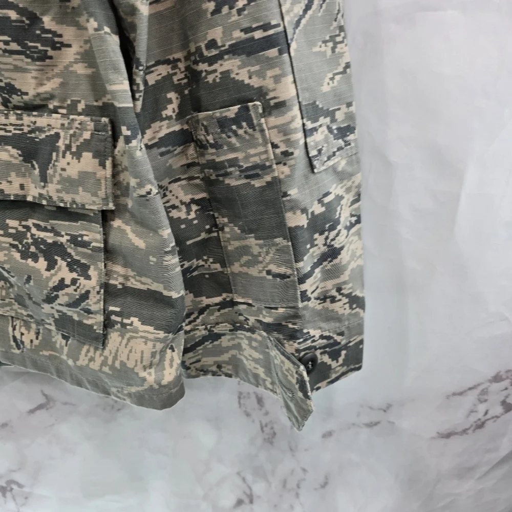 Military Jacket 36L Small Medium Digital Camo Desert Top Shirt Air Force Assault